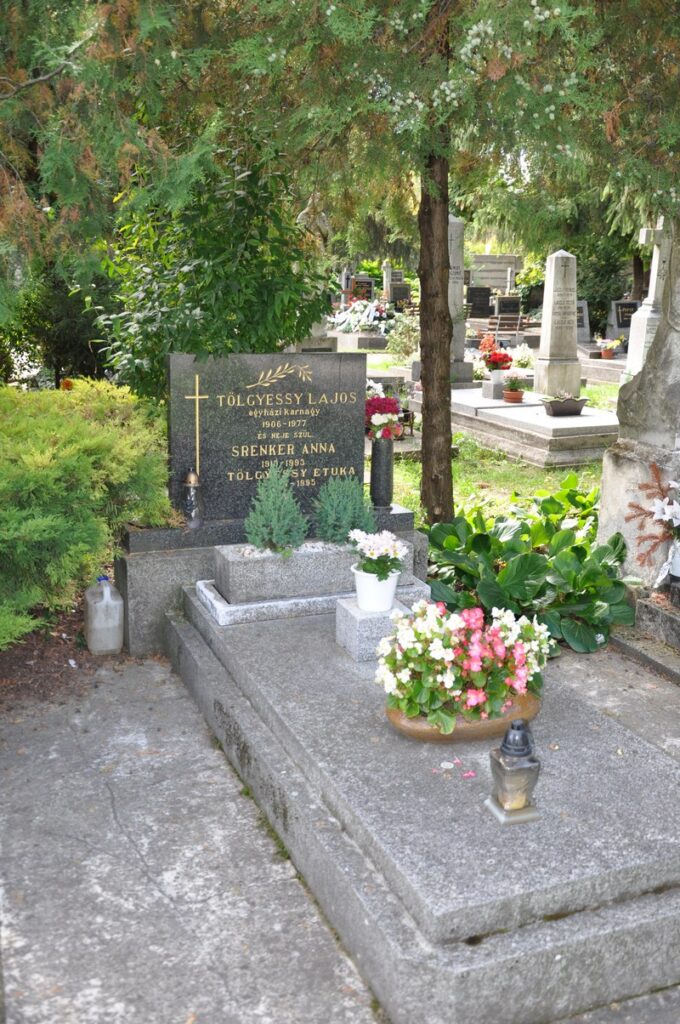 Tölgyessy Lajos egyházi karnagy sírja