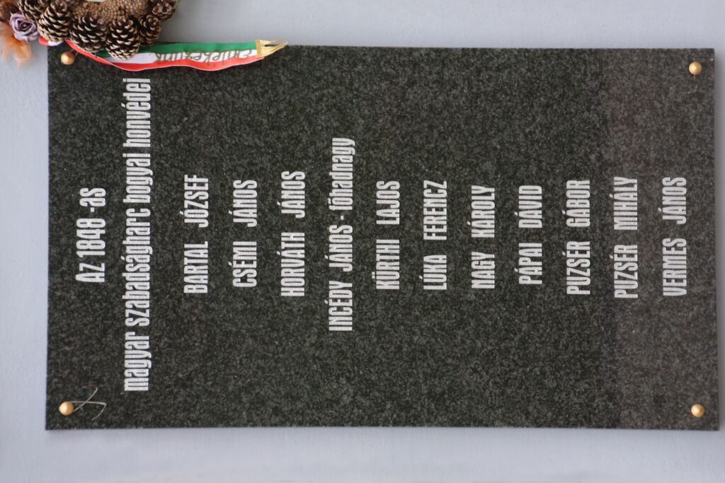 Az 1848-as magyar szabadságharc emlékműve