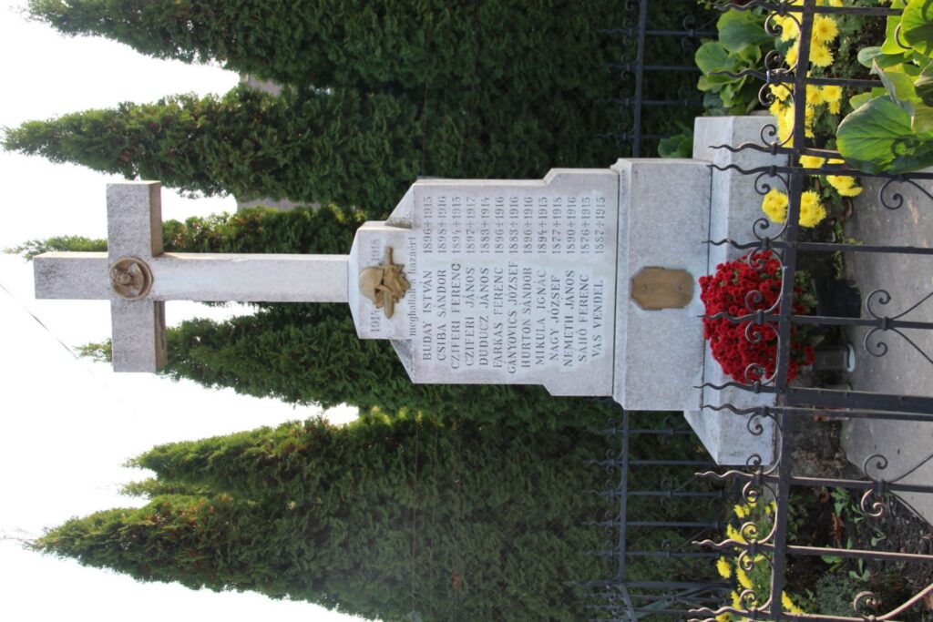 Az 1. világháború emlékműve