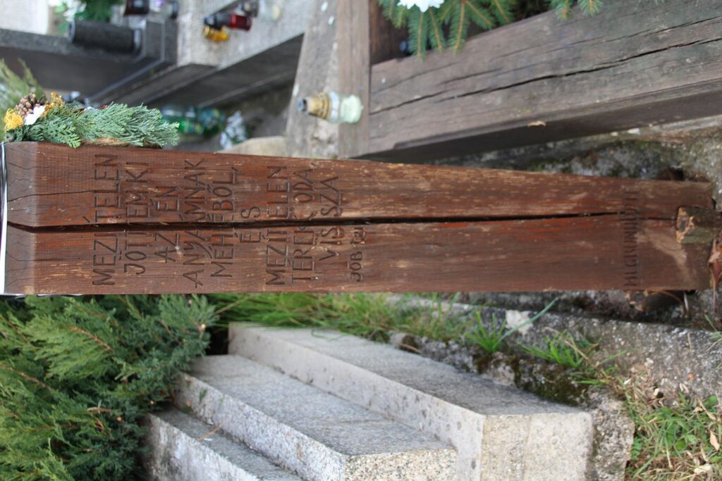 Dusza István sírja