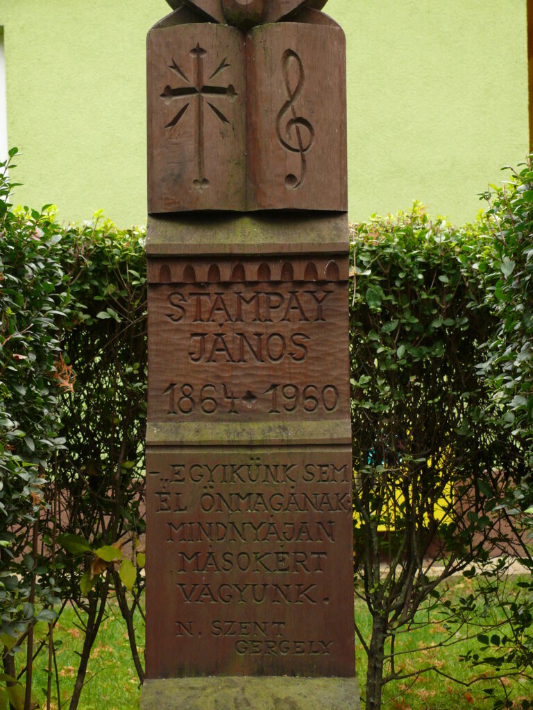 Stampay János kopjafa