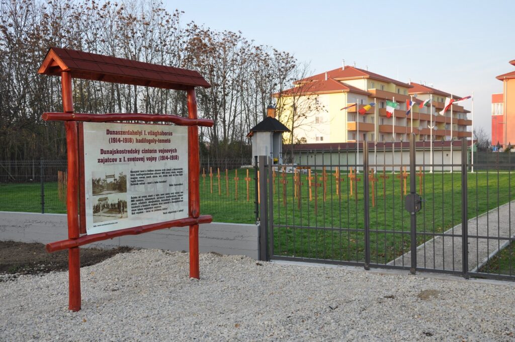 A dunaszerdahelyi első világháborús hadifogoly-temető