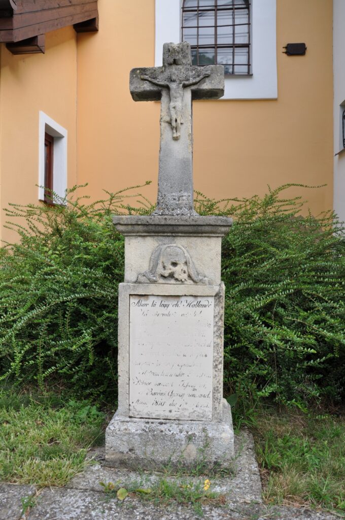 A nagyszarvai temető sírjai