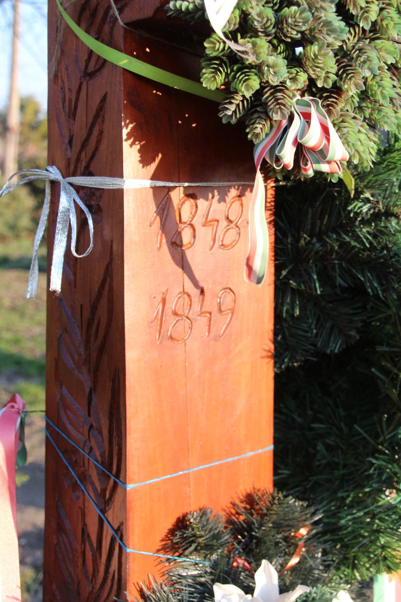 1848-49-es forradalom és szabadságharc kopjafája