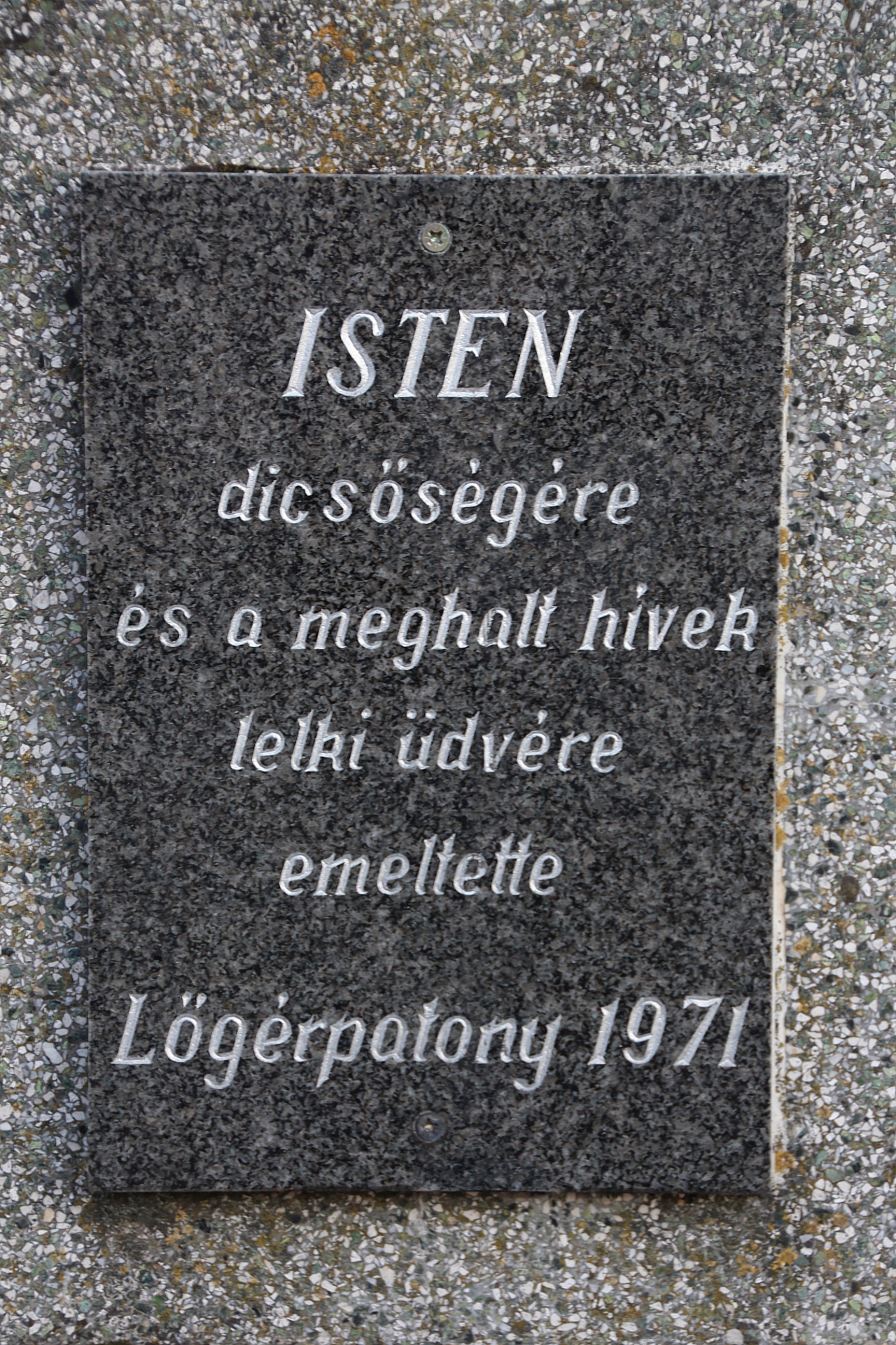 Temetői nagykereszt