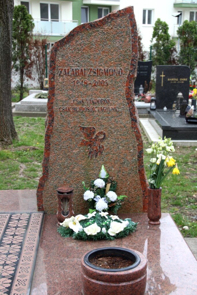 Zalabai Zsigmond sírja