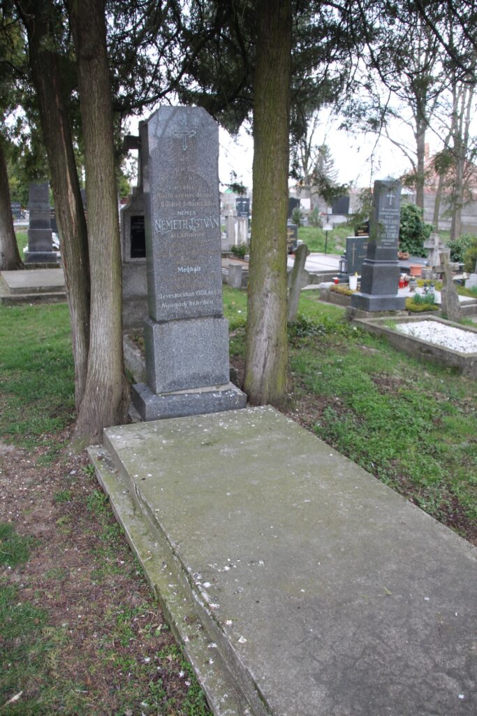 Nemes Németh István állatorvos sírja