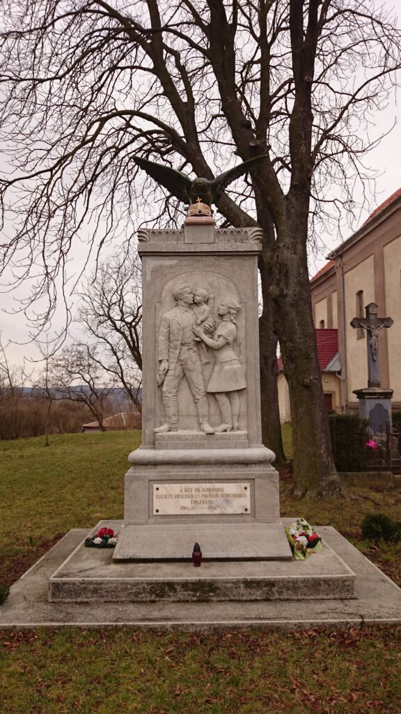 A két világháború emlékére