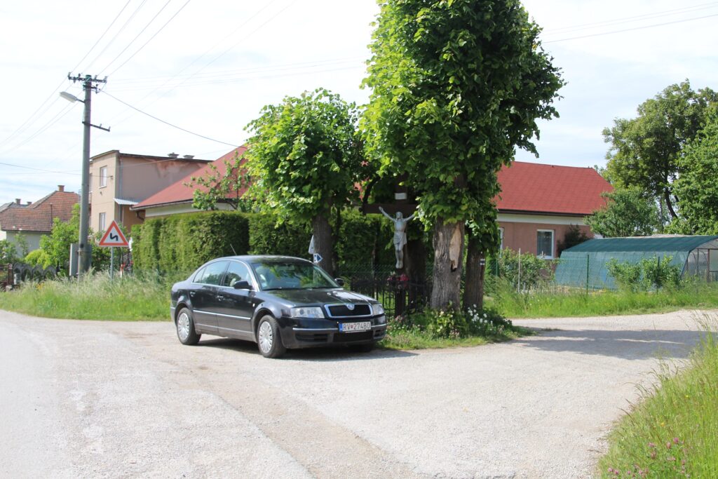 Útmenti kereszt Jólészen