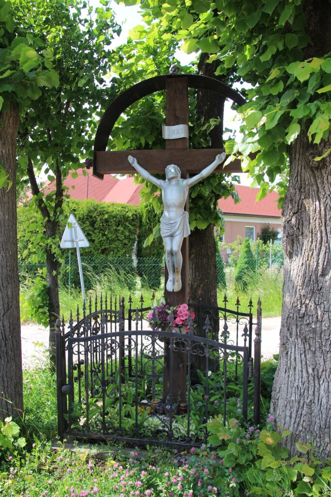 Útmenti kereszt Jólészen