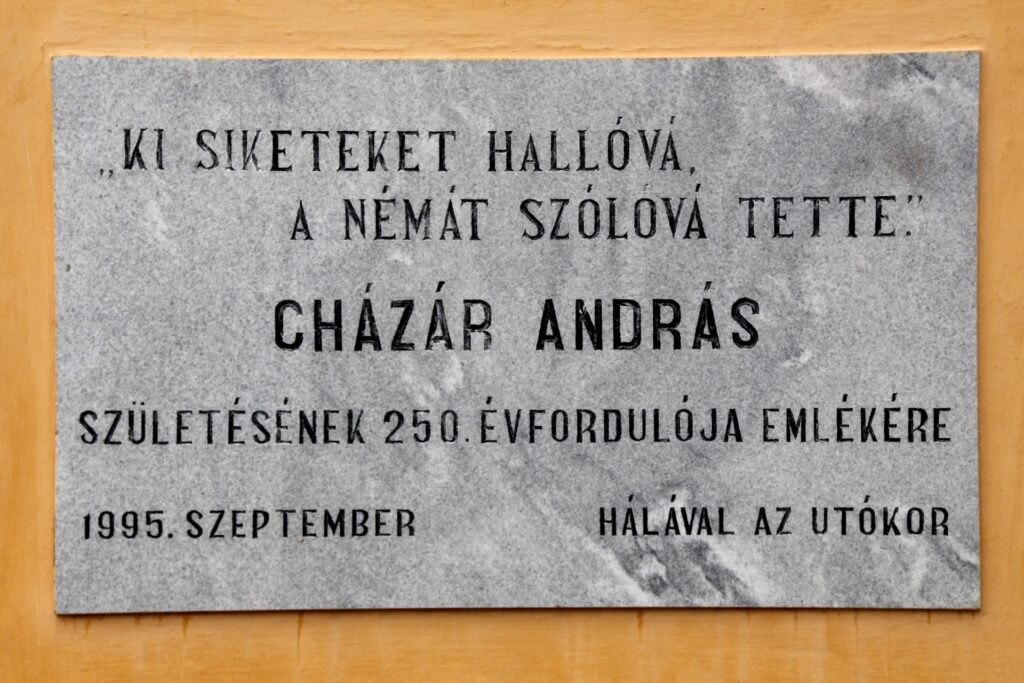 Cházár András emlékszoba