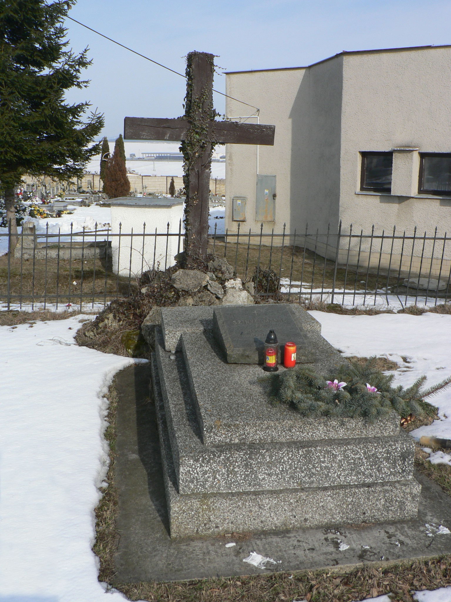 Szinyei Merse Pál sírja Jernyén