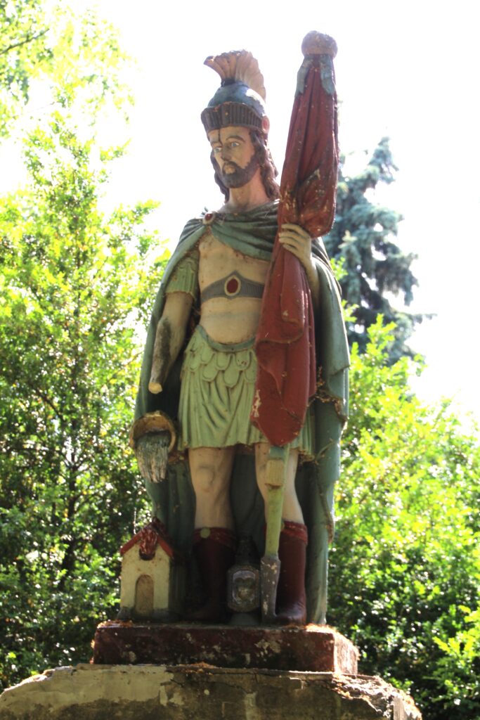 Szent Flórián szobor