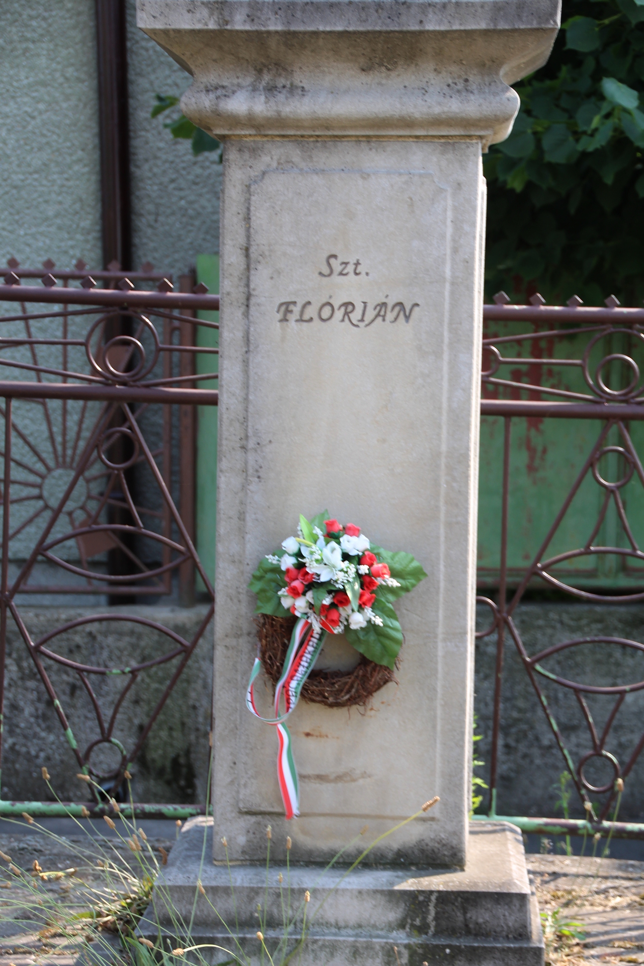 Szent Flórián szobor