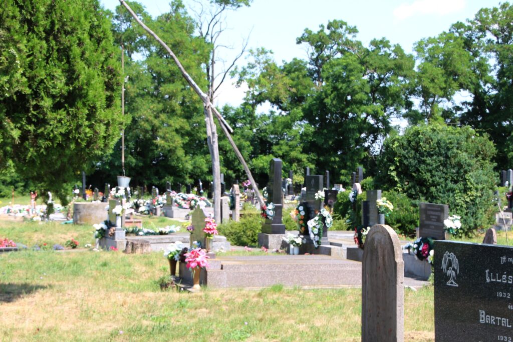 A martosi temető öreg sírjelei