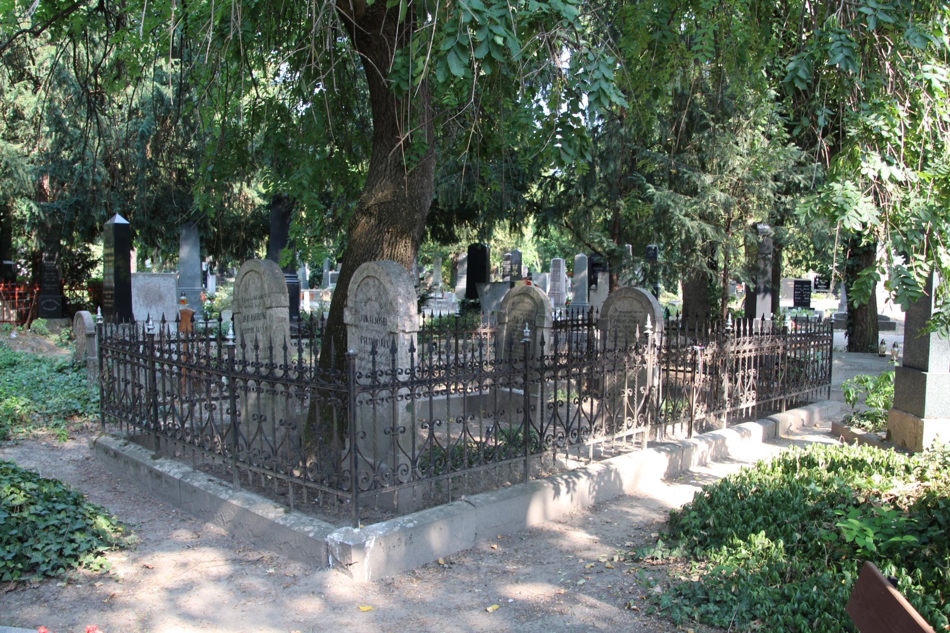 A Jókay család sírkertje