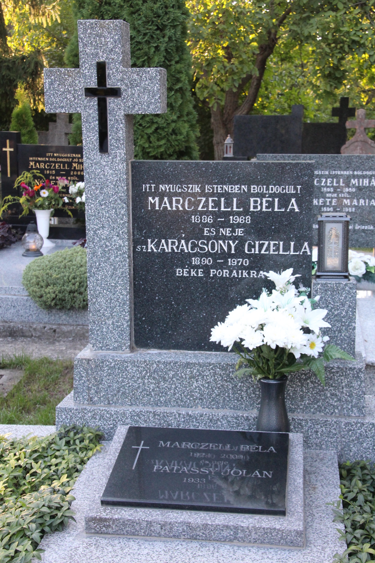 Marczell Béla néprajzkutató sírja