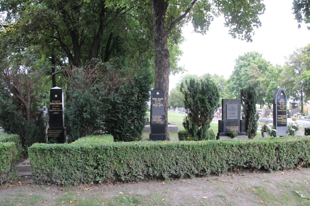 Osvald Kálmán református lelkész sírja