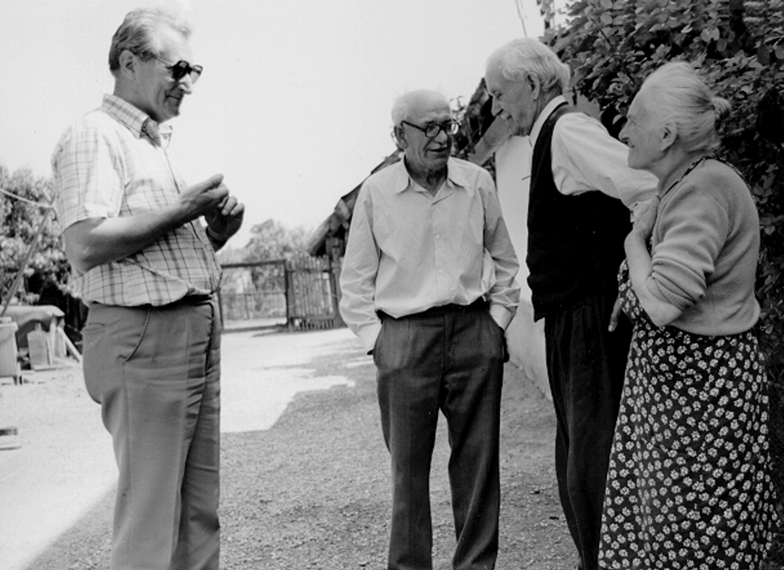 Marczell Béla néprajzi gyűjtésen