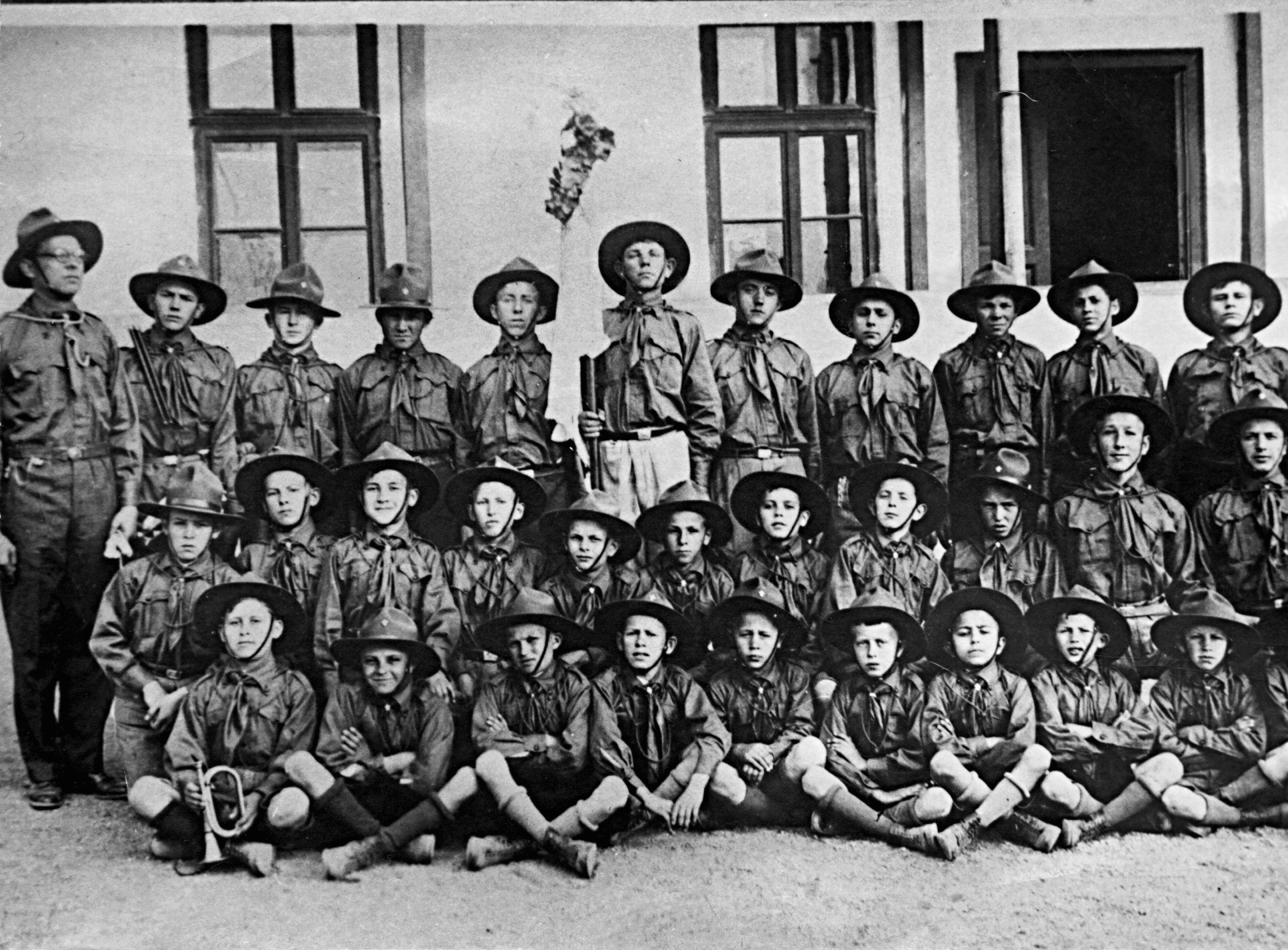 Nagymegyeri Csekészcsapat 1933-ban