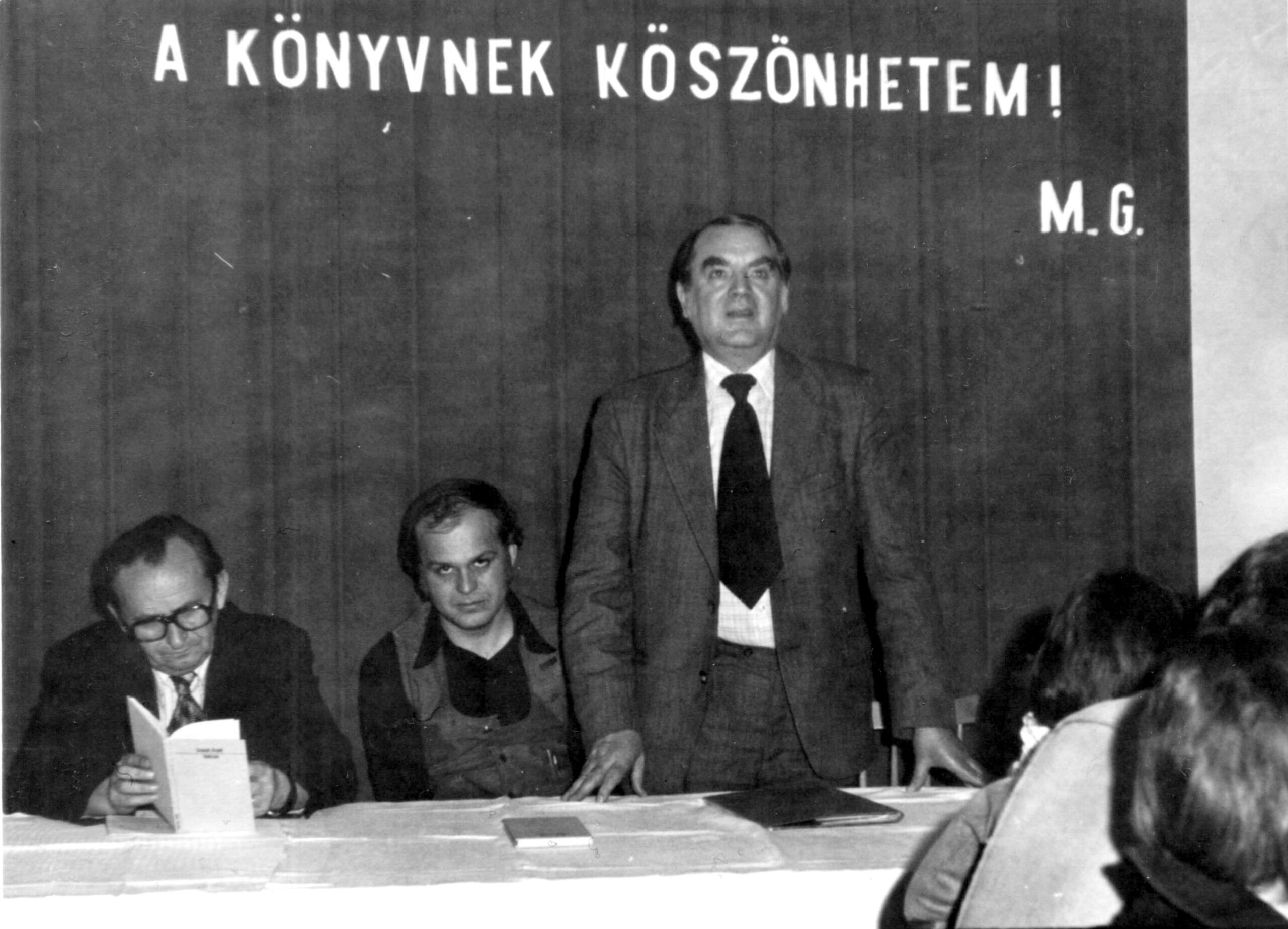 Dénes György író-olvasó találkozón