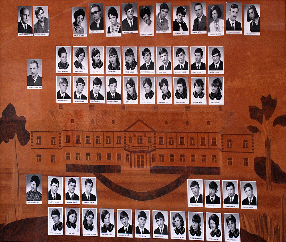 Gáspár Sámuel alapiskola és óvoda, tabló 1962