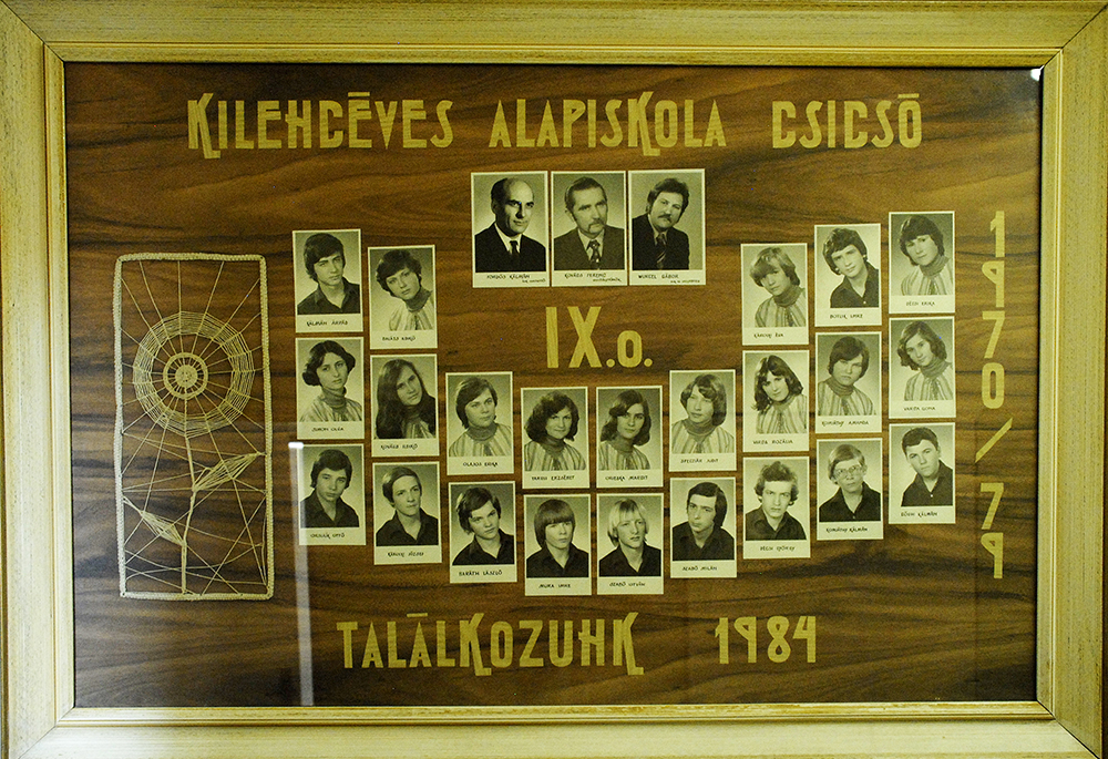 Gáspár Sámuel alapiskola és óvoda, tabló 1970