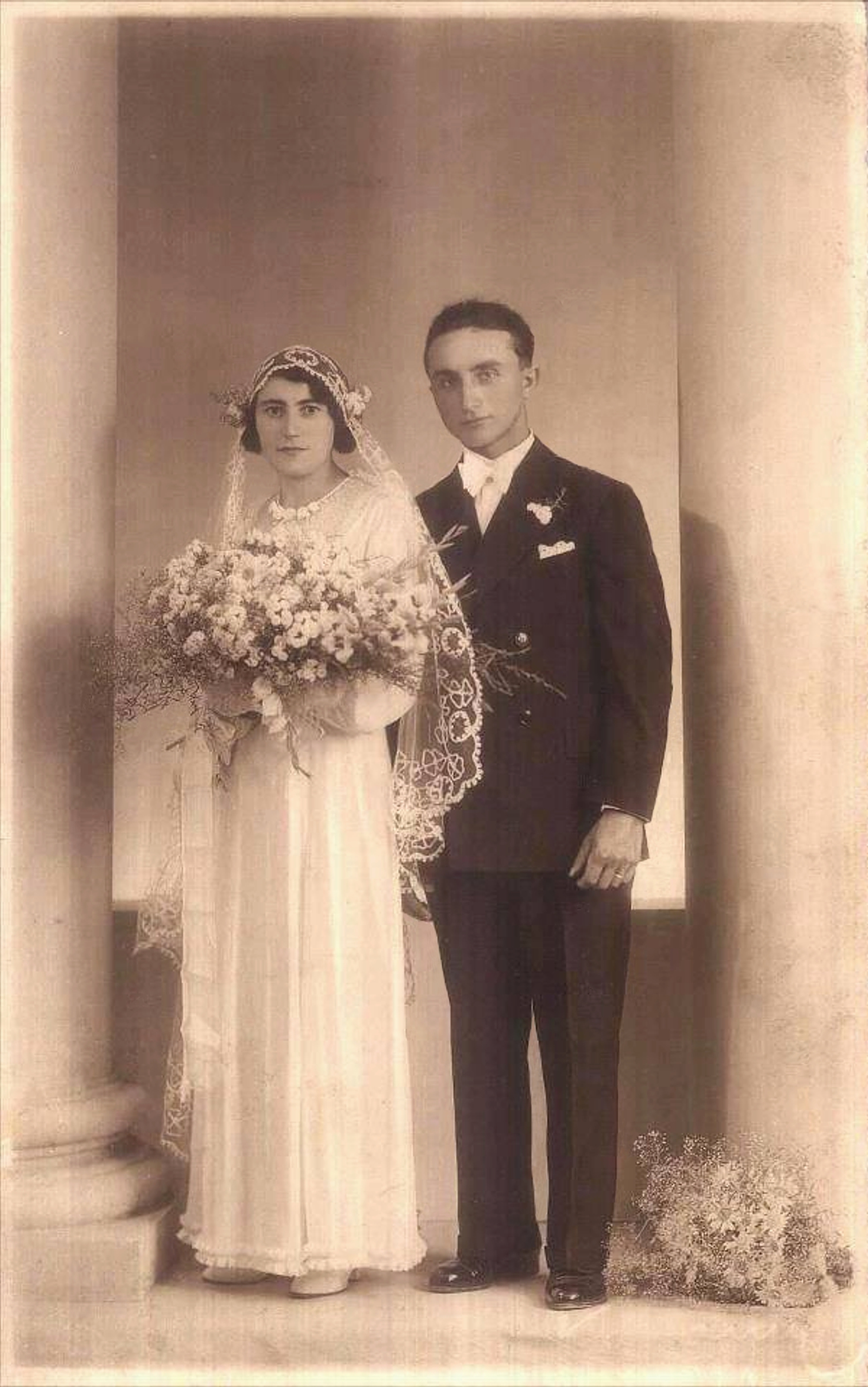 Esküvői kép Nemesradnótból