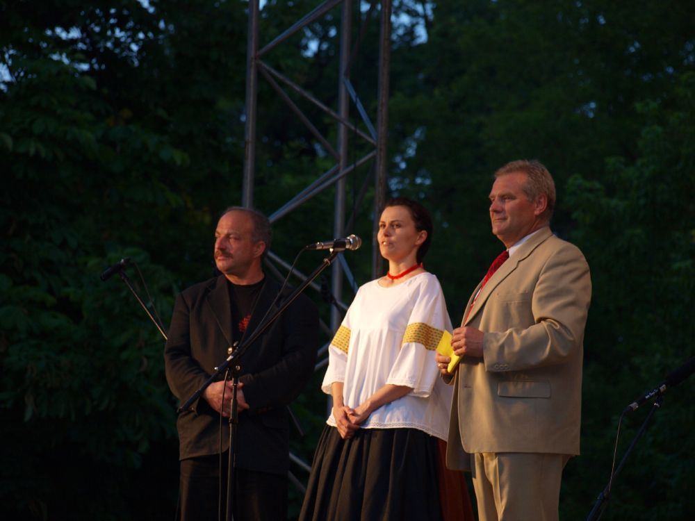 Nyitógála Galántán az Eszterházy kastély udvarán