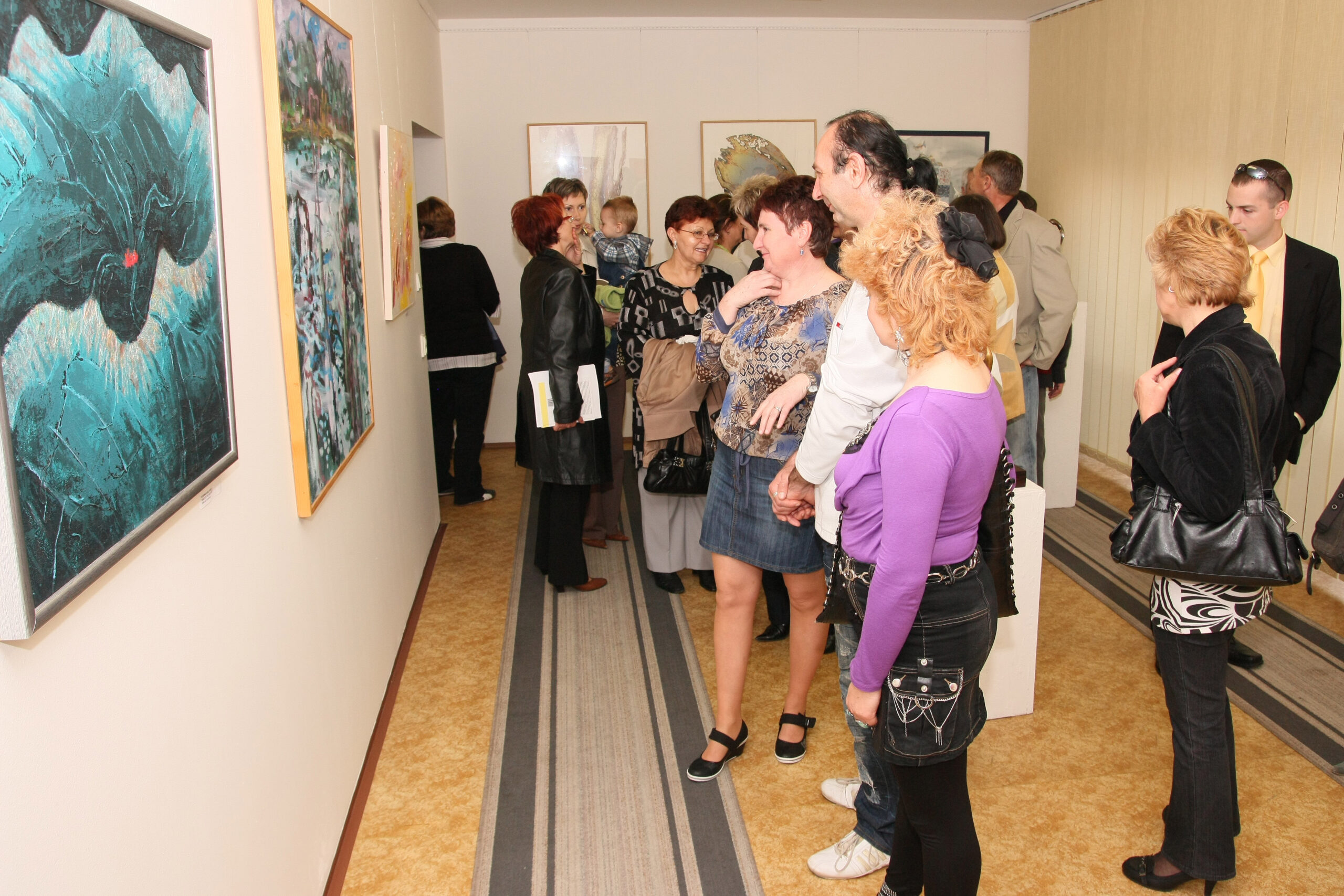 Új tudás – műveltség mindenkinek program – a határon túli magyar képző- és fotóművészeti kiállítás-sorozat, a Lendvai Várgaléria tárlatának megnyitója