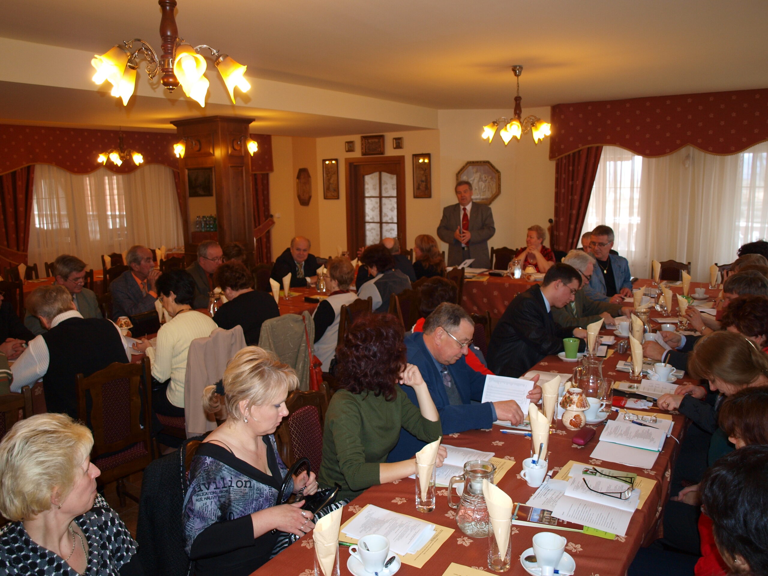 Csemadok Galántai TV ülése, munkaértekezlete