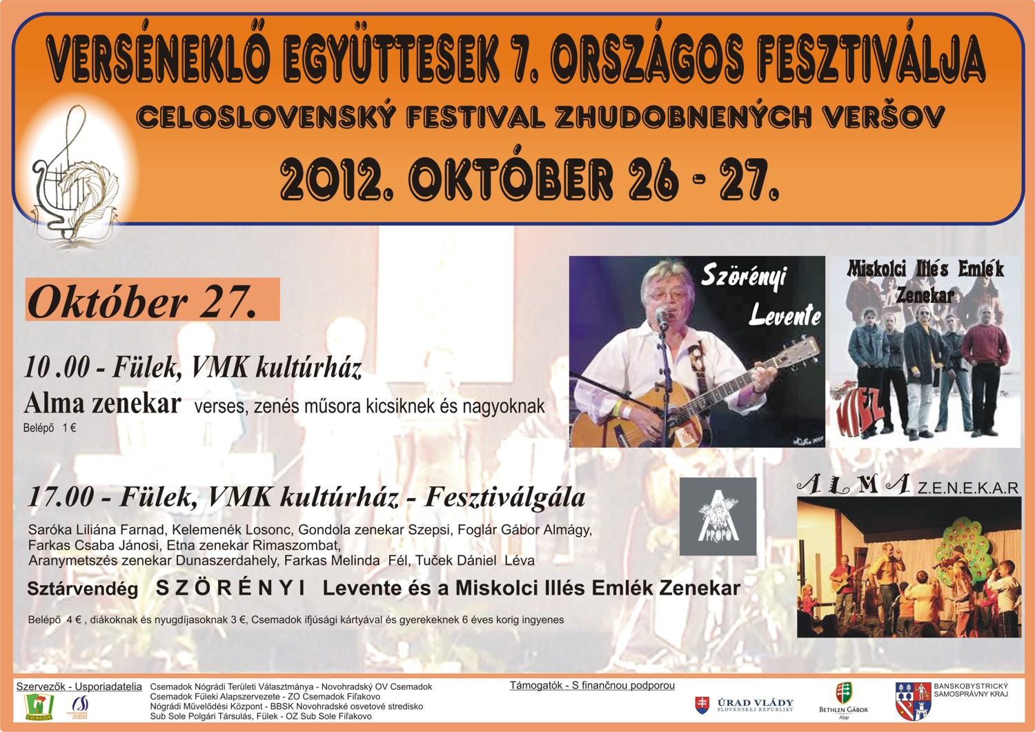 Verséneklő Együttesek 7. Országos Fesztiválja