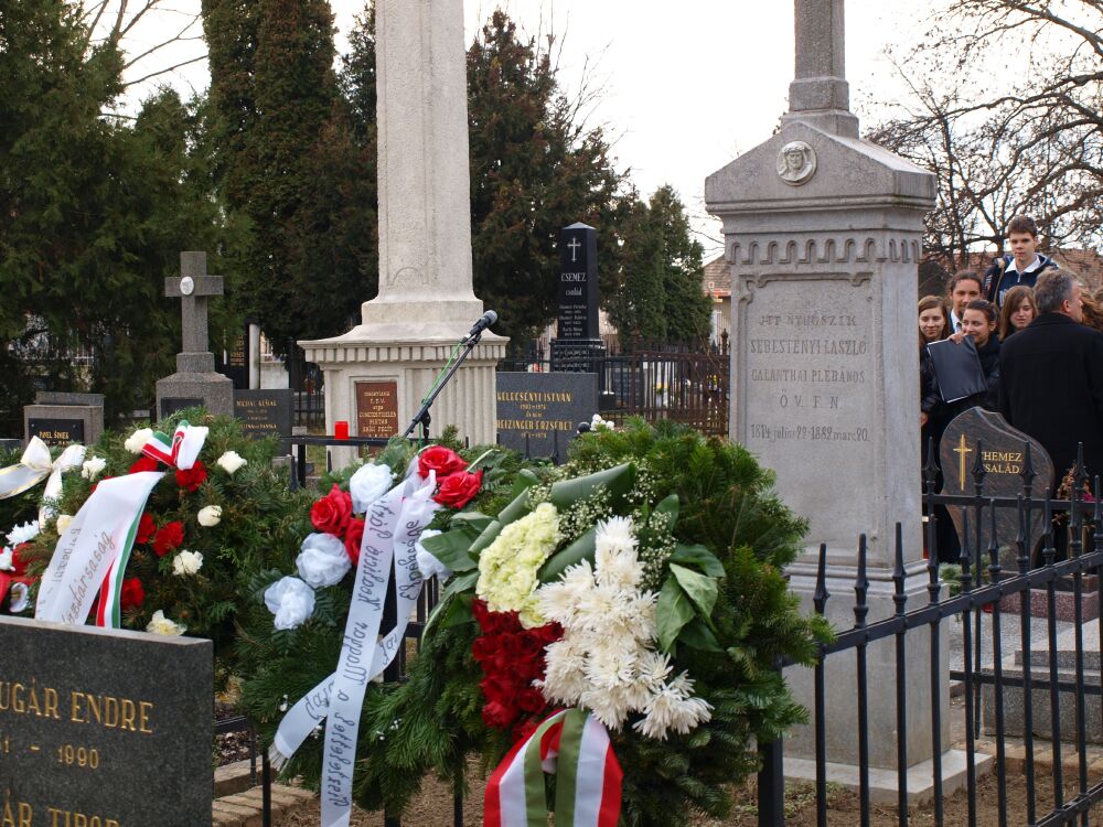 Márciusi ünnepség Galántán