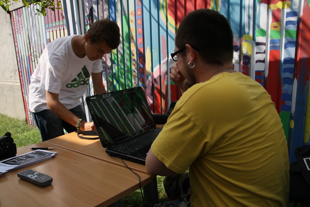 Fotók a regisztrálásról